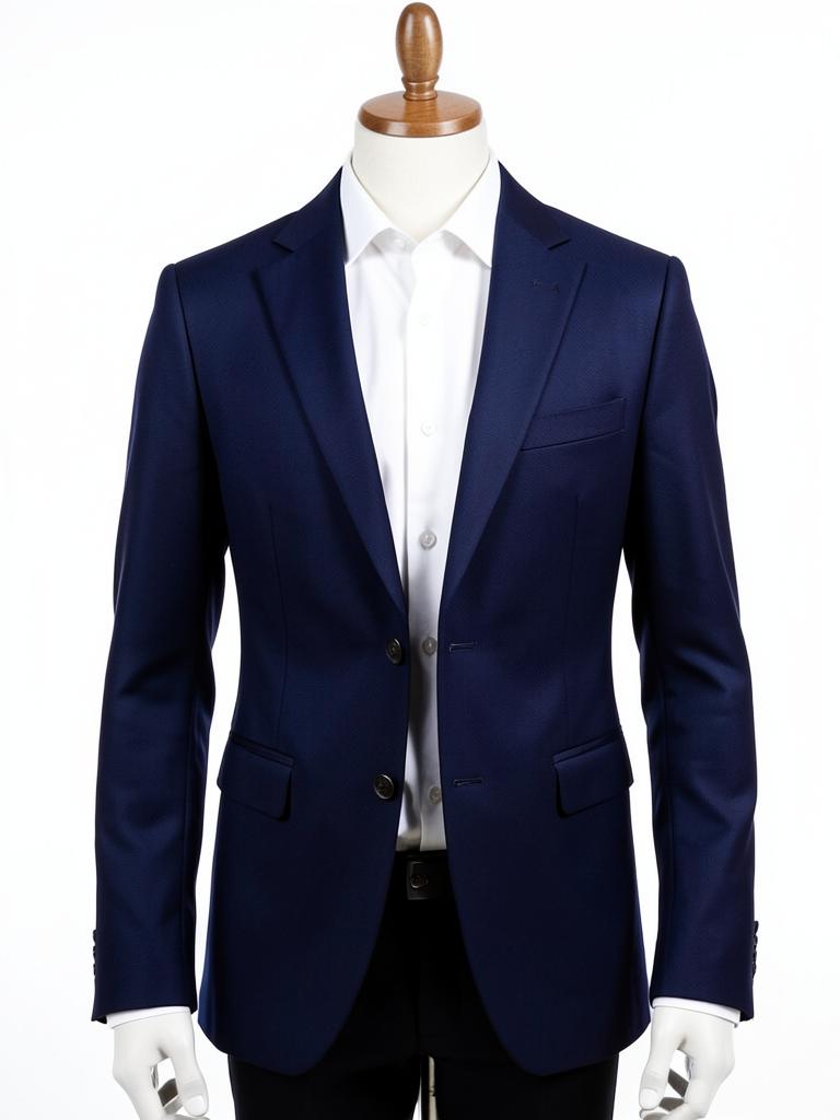 Blazer Social Slim Marinho