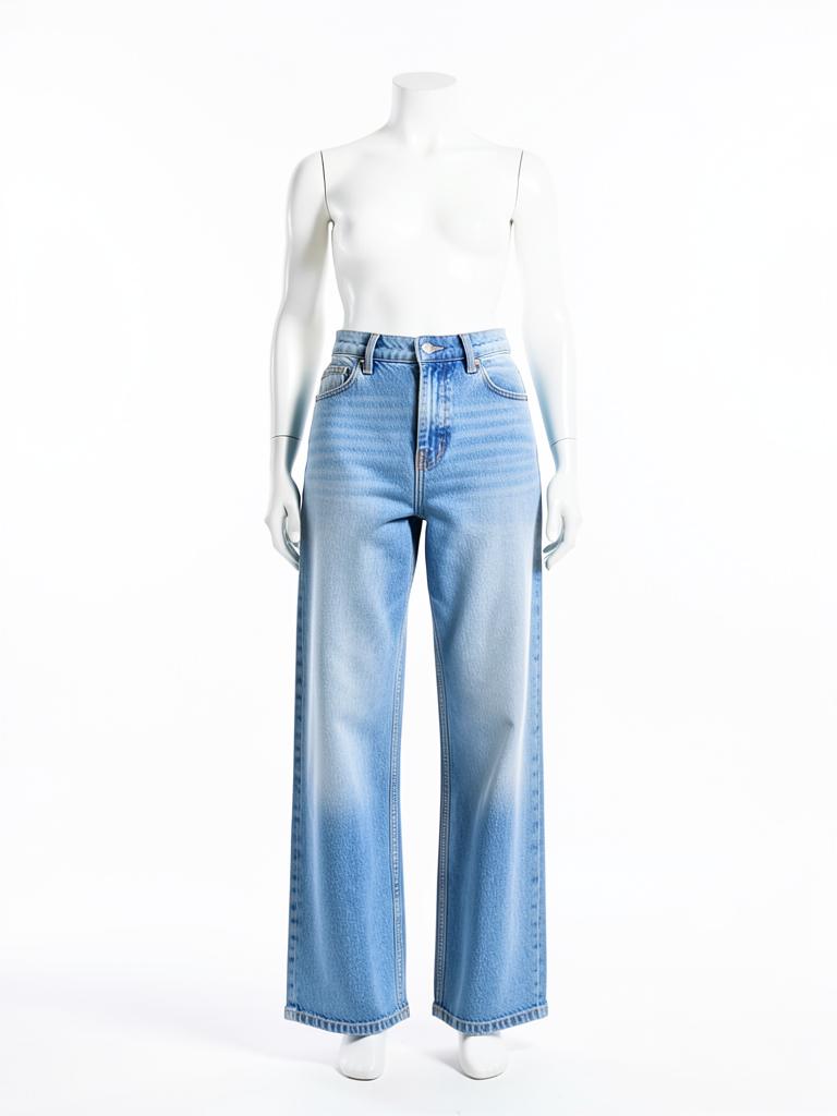 Calça Wide Leg Cintura Alta
